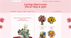 Desktop Screenshot of lastingimpressionsflowers.com
